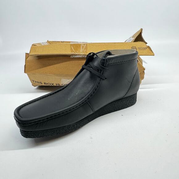 Clarks Men\'s Shacre Suede Comfort Insole Moccasin Boots, New, Size 9.5